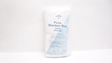 Medline NON70540W Post-Mortem Bag, White/Vinyl, Adult Size
